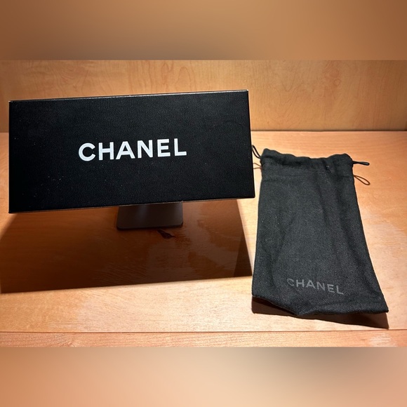 CHANEL Box Only with Black Dust Bag. *No Glasses. No Case.* - Picture 1 of 5